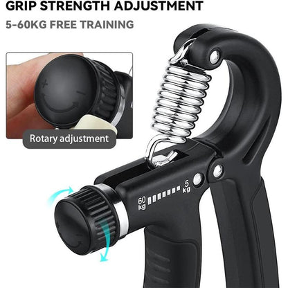 Workout Hand Gripper, 11Lbs-132Lbs Hand Grip Exerciser, Exercise Hand Grip Strengthener, Adjustable Hand Strengthener, Workout Equipment, Home Gym Equipment, Valentine'S Day Gift
